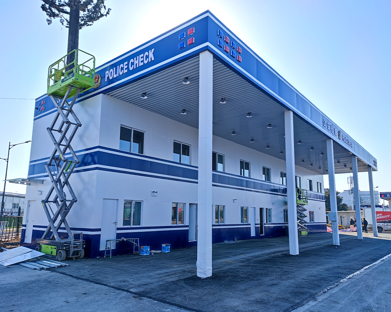 西安市高速公路公安检查站项目