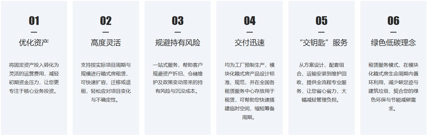 租赁的优势